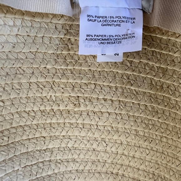 J. By J. Crew wide brim Pom Pom straw hat - Picture 7 of 10